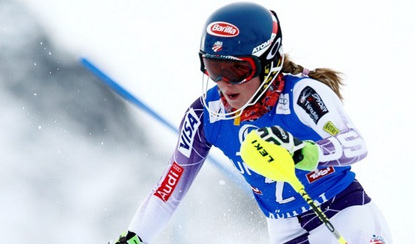 Mikaela Shiffrin en la copa del mundo de esquí alpino 2014-2015 Fuente:http://www.fis-ski.com